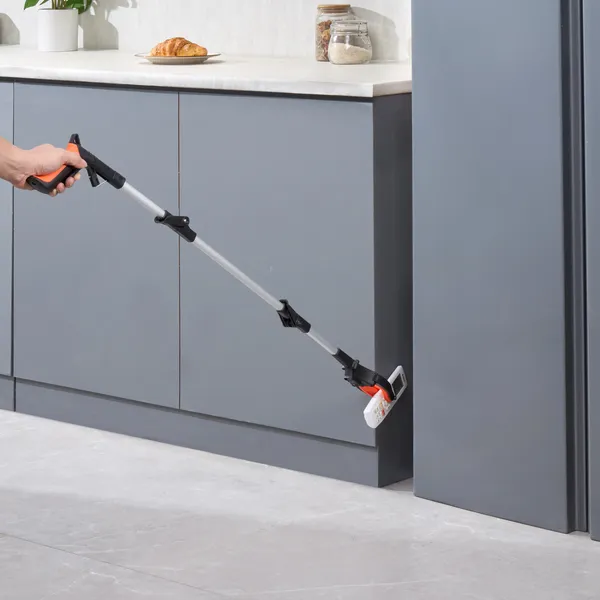 Grabber Reacher Tool, 43 Foldable Reacher Grabber Pickup Tool with 360掳 Rotating Jaw, Magnet and LED Light, Lightweight Grabber Reacher Tool for Seniors, Extra Long Trash Picker Upper Grabber - Image 3